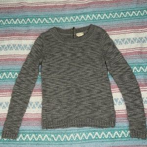Club Monaco grey long-sleeved sweater